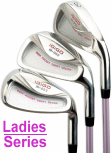 Golf Club Manufacturer and Exporter -HONO GOLF --2004 new products -- IR-0021 iron set for ladies(9 irons)