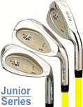 Golf Club Manufacturer and Exporter -HONO GOLF --2004 new products -- IR-500 iron set for junior(9 irons)