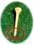 Specific and Unique golf tees - Rubber golf tees